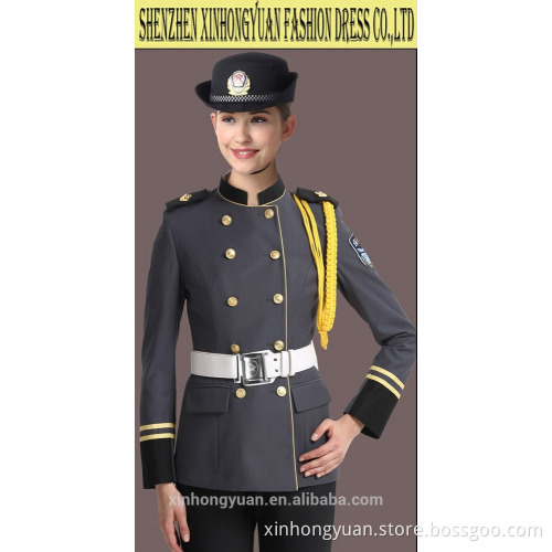 Breathable durable Female Security guard uniform